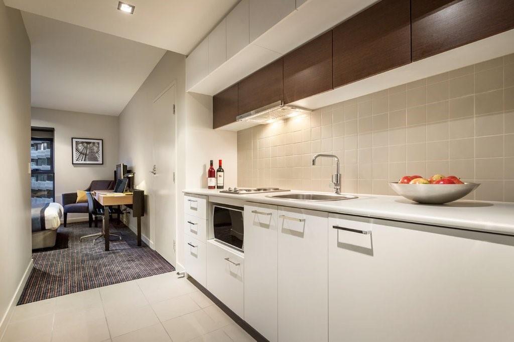 Quest Docklands Lejlighedshotel Melbourne Værelse billede