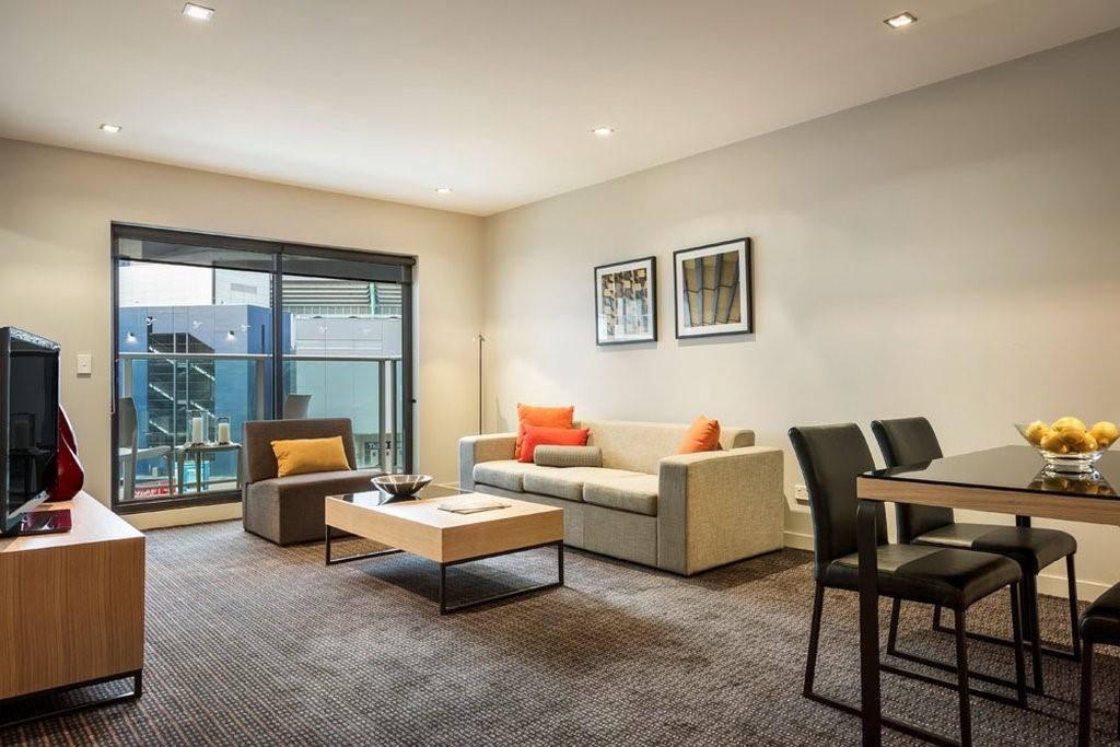 Quest Docklands Lejlighedshotel Melbourne Værelse billede