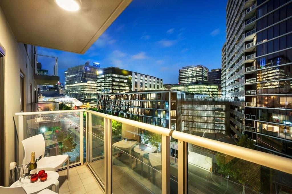 Quest Docklands Lejlighedshotel Melbourne Værelse billede
