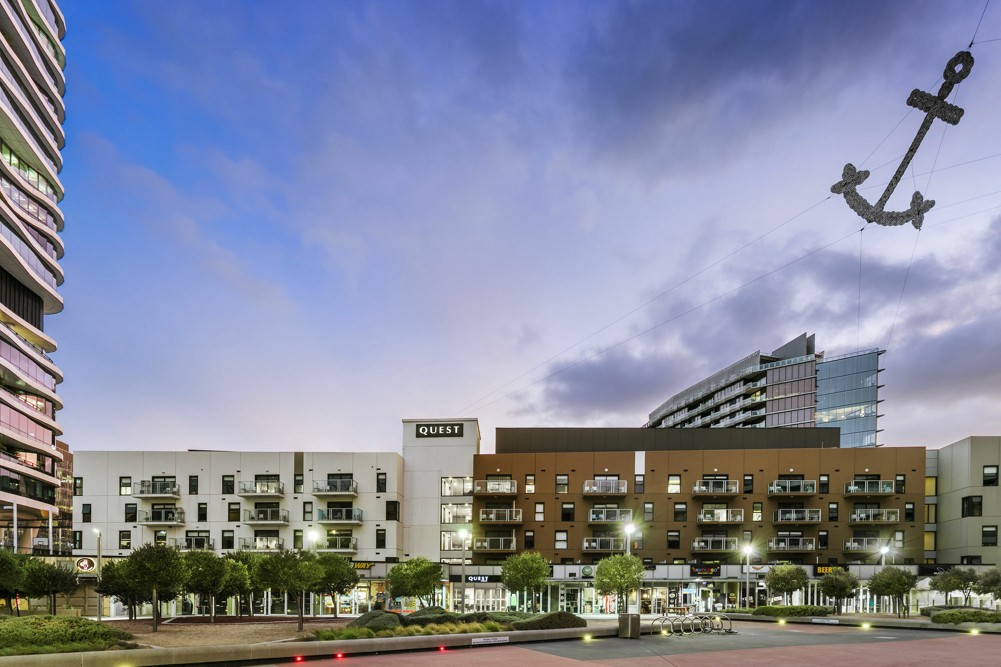 Quest Docklands Lejlighedshotel Melbourne Eksteriør billede