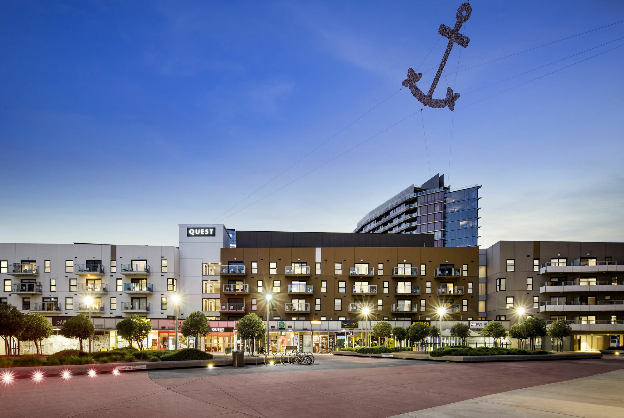 Quest Docklands Lejlighedshotel Melbourne Eksteriør billede